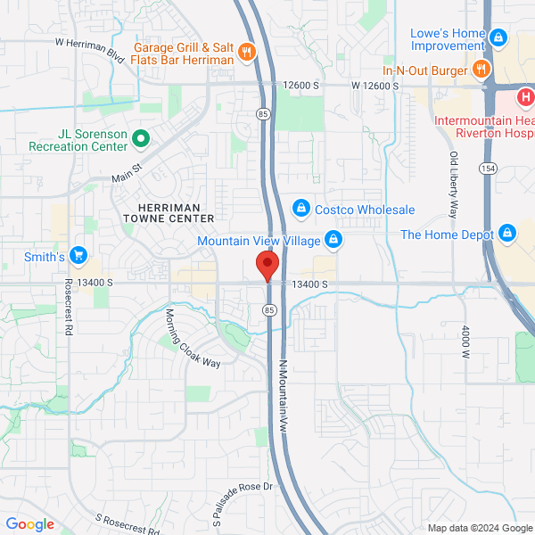 map of the area